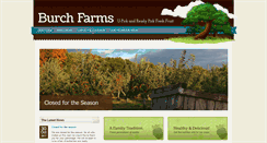 Desktop Screenshot of burchfarms.com